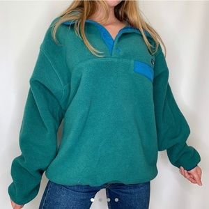 patagonia synchilla snap t pullover sweatshirt